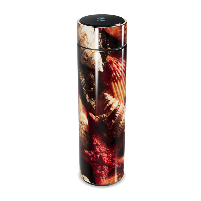 Garrafa Térmica Touch - Conchas Marinhas