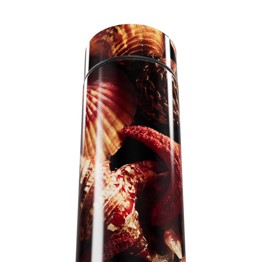 Garrafa Térmica Touch - Conchas Marinhas