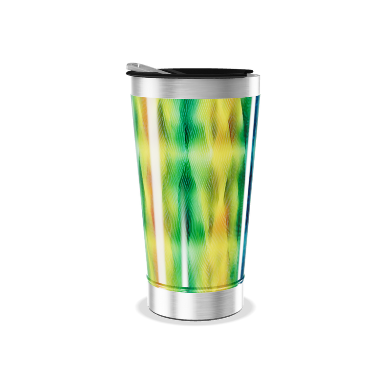 Copo Térmico - Estampa Colorida Inox