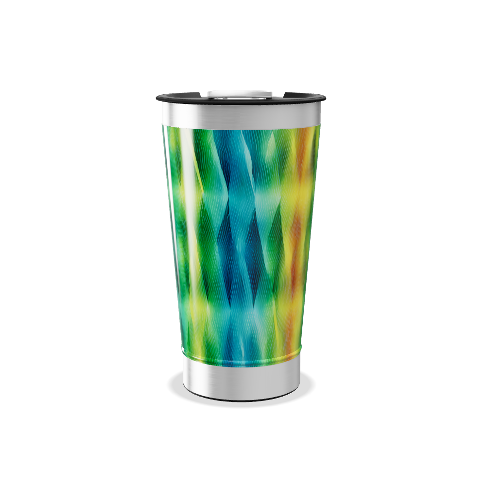 Copo Térmico - Estampa Colorida Inox