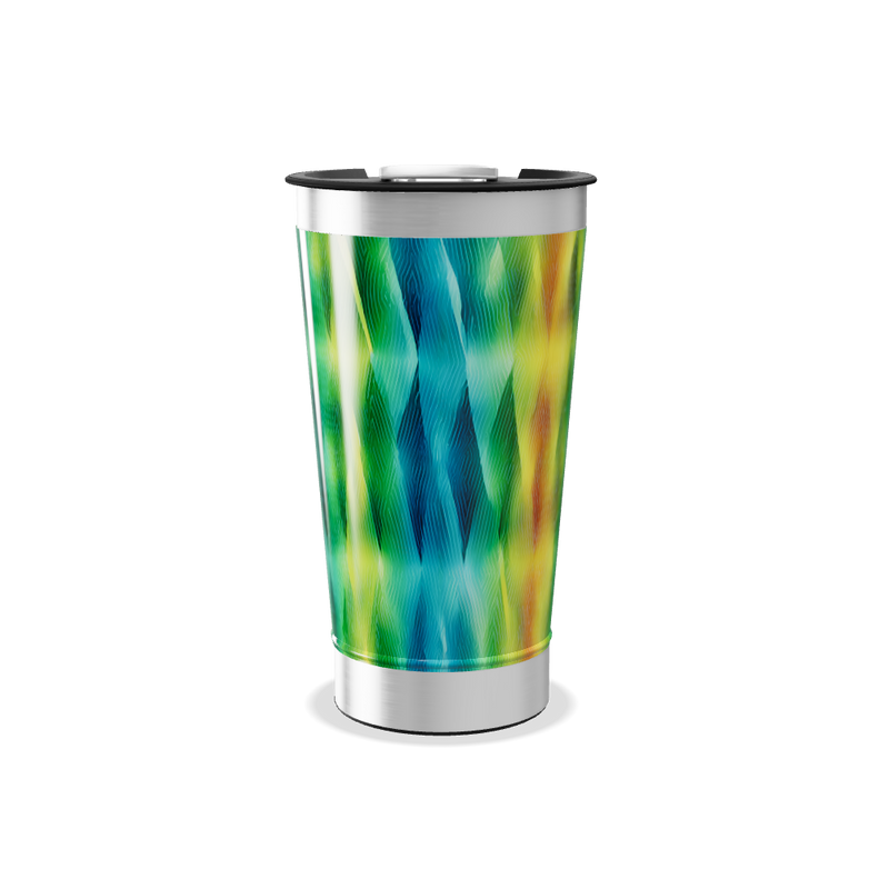 Copo Térmico - Estampa Colorida Inox