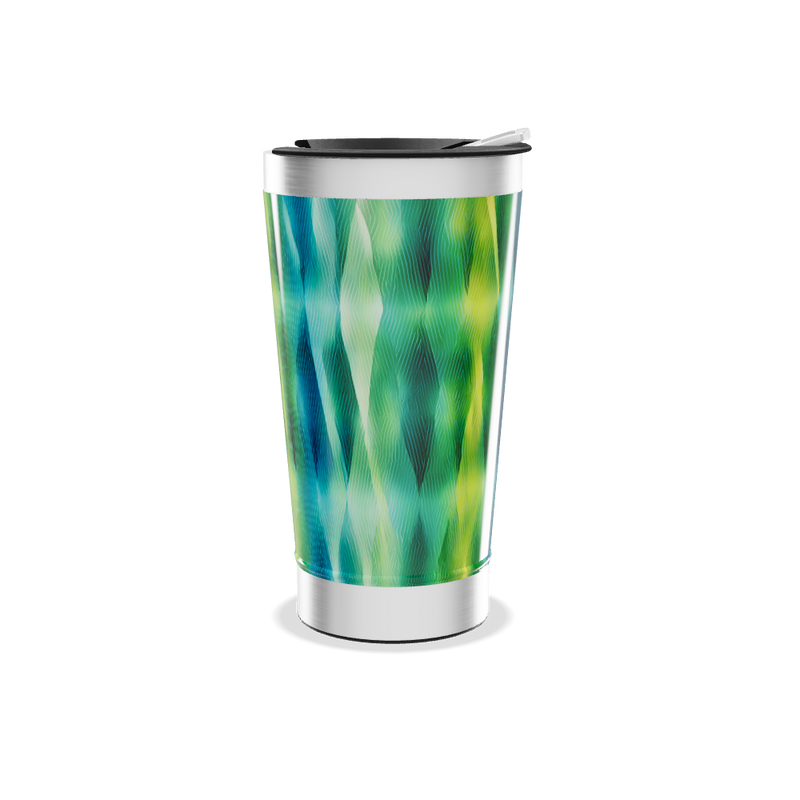 Copo Térmico - Estampa Colorida Inox