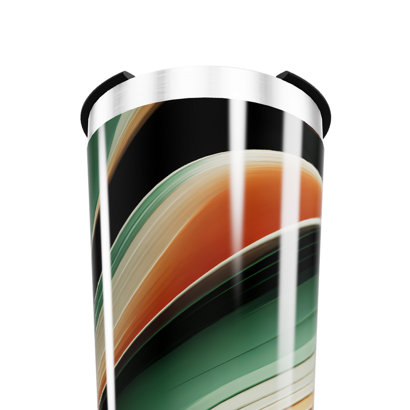 Copo Térmico - Estampa Abstrata Colorida