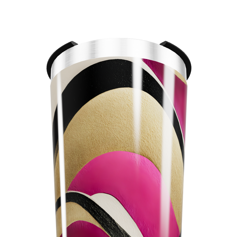 Copo Térmico - Estampa Abstrata Colorida