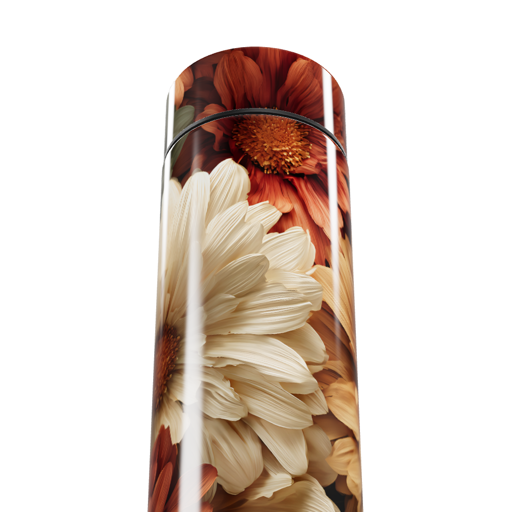 Garrafa Térmica Touch - Floral Metal