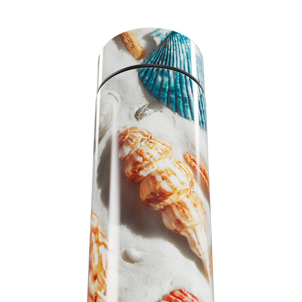 Garrafa Térmica Touch - Estampa Conchas