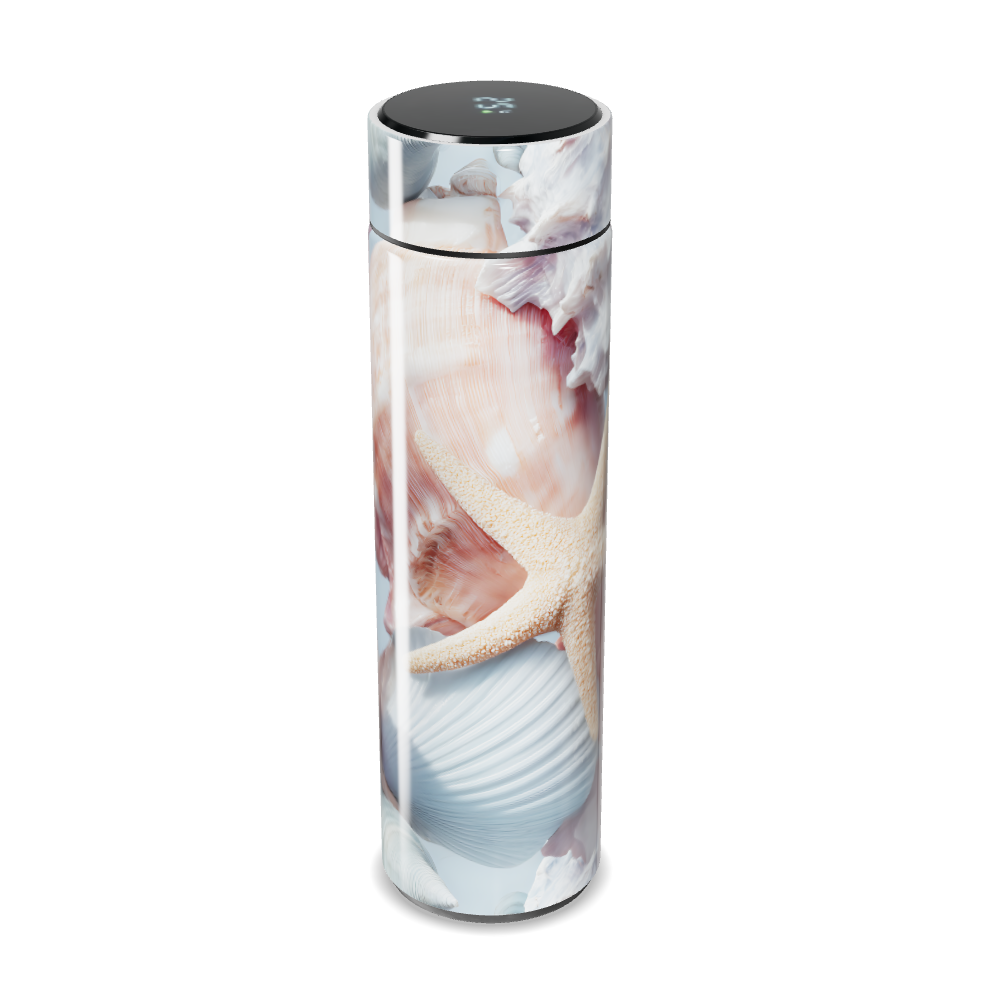 Garrafa Térmica Touch - Conchas Coloridas