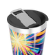 Copo Térmico - Estampa Colorida Abstrata