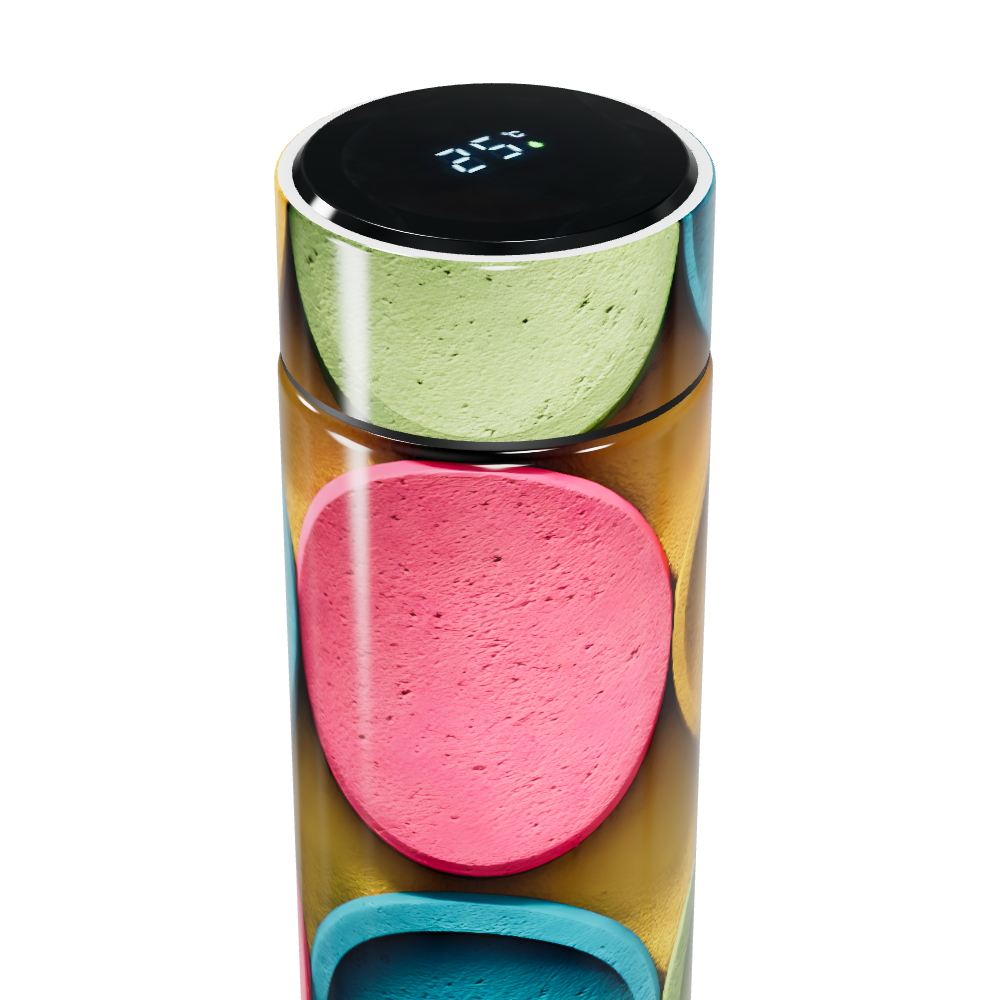 Garrafa Térmica Touch - Colorida com Design Moderno