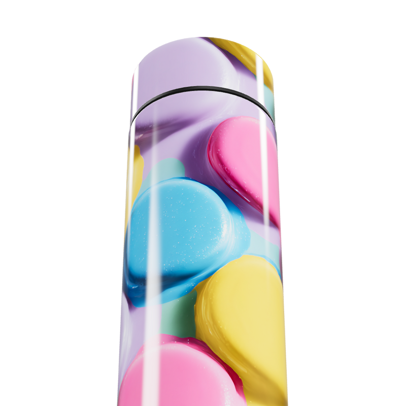 Garrafa Térmica Touch - Macarons Coloridos