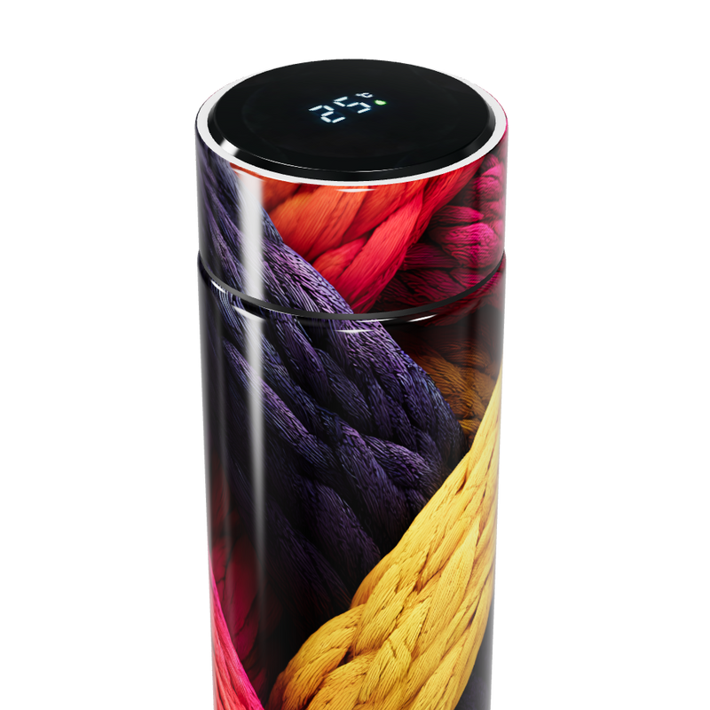 Garrafa Térmica Touch - Estampa Colorida