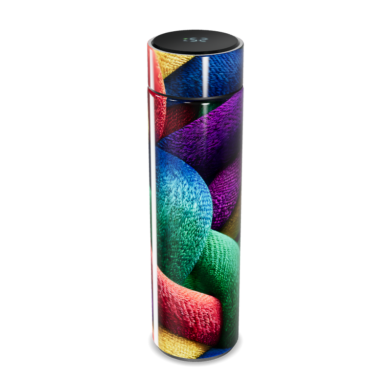 Garrafa Térmica Touch - Colorida com Display Digital