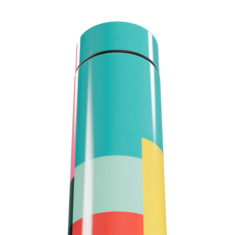 Garrafa Térmica Touch - Colorida com Display Digital