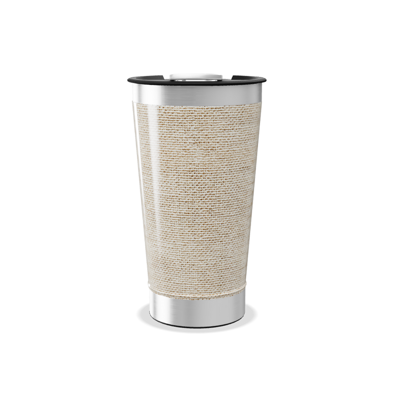 Copo Térmico - Bege com Aço Inox