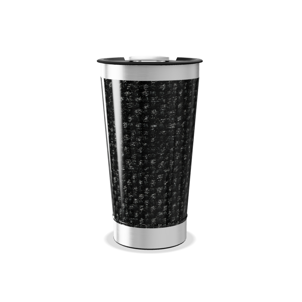 Copo Térmico - Preto Texturizado Aço Inox