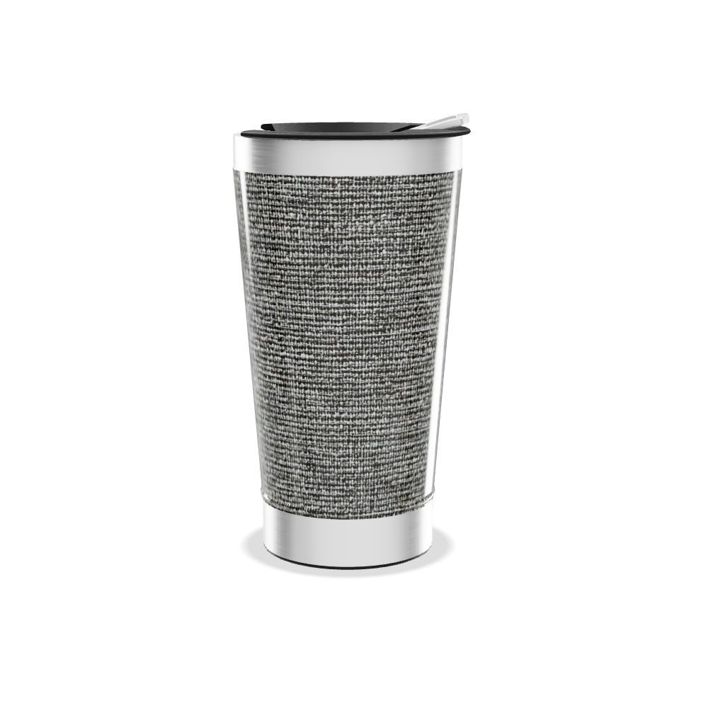 Copo Térmico - Texturizado Cinza Aço Inox