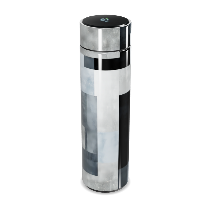 Garrafa Térmica Touch - Preto Inox com Display