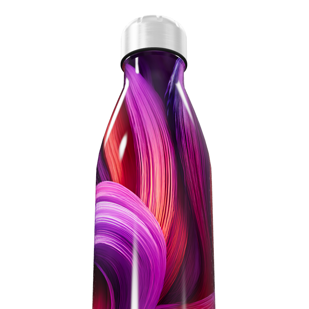 Garrafa Inox Estampada - Cores Vibrantes