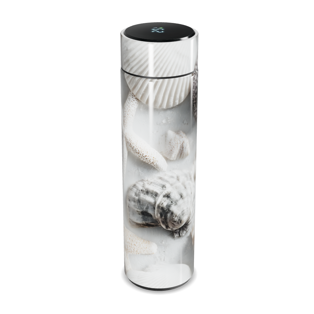 Garrafa Térmica Touch - Estampa Conchas