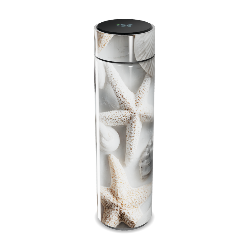 Garrafa Térmica Touch - Estampa Conchas