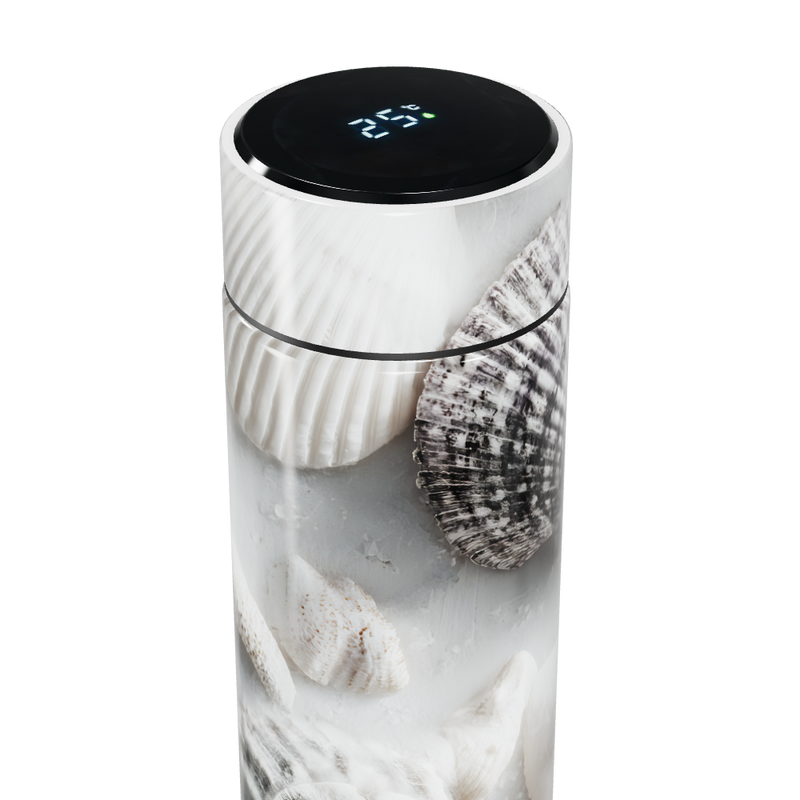 Garrafa Térmica Touch - Estampa Conchas