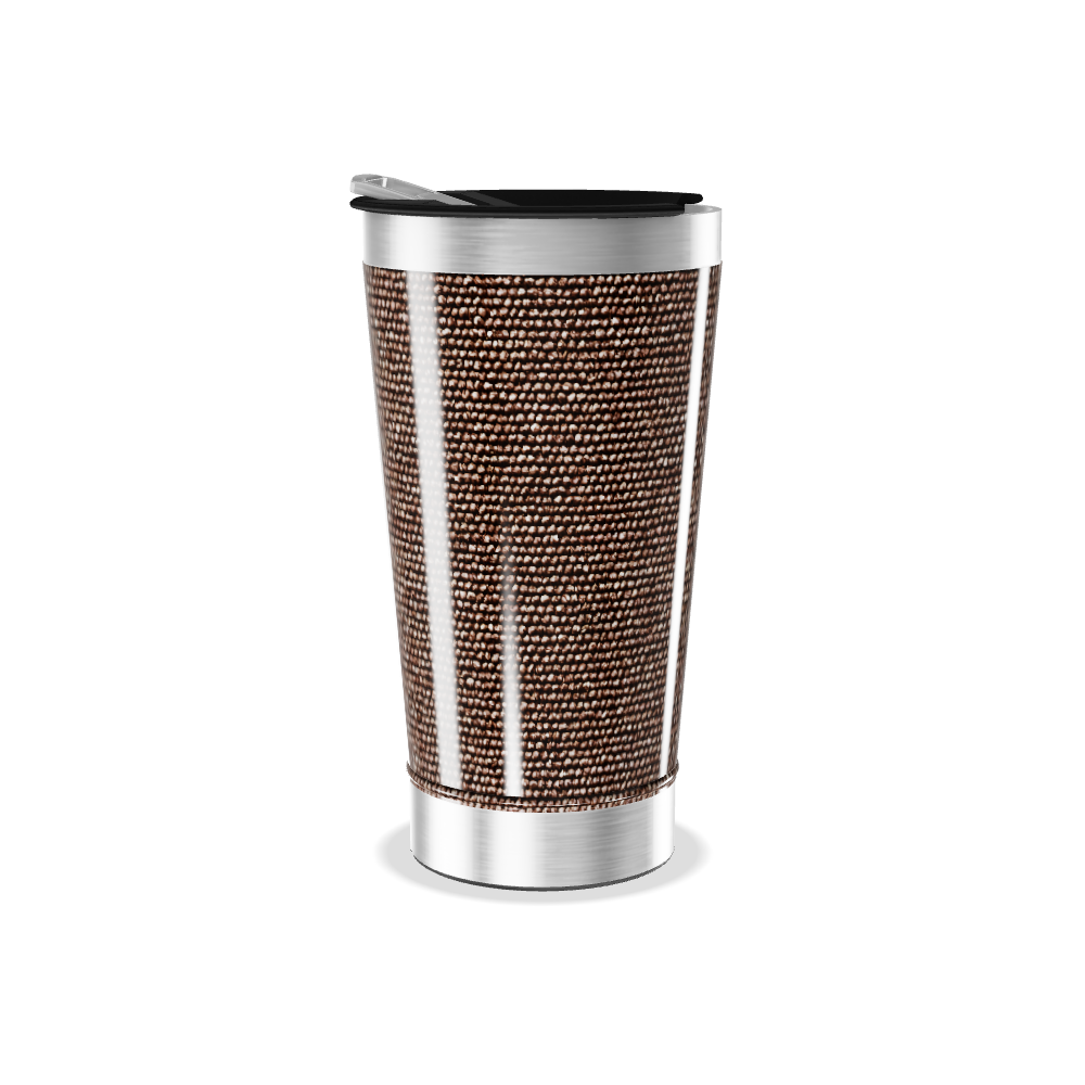 Copo Térmico - Aço Inox Textura Café