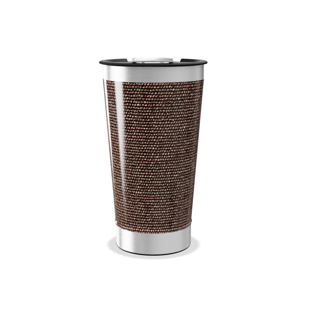 Copo Térmico - Aço Inox Textura Café