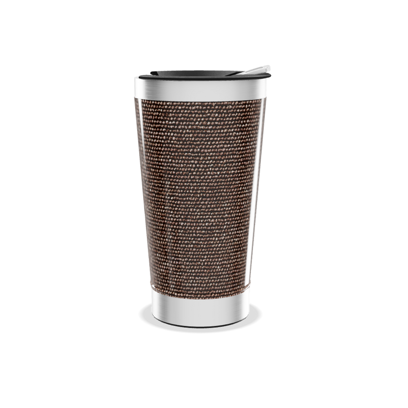 Copo Térmico - Aço Inox Textura Café