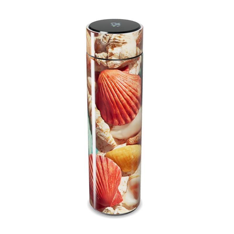 Garrafa Térmica Touch - Estampa Conchas Coloridas