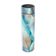 Garrafa Térmica Touch - Com Folhas Azul