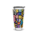 Copo Térmico - Estampa Colorida Artística