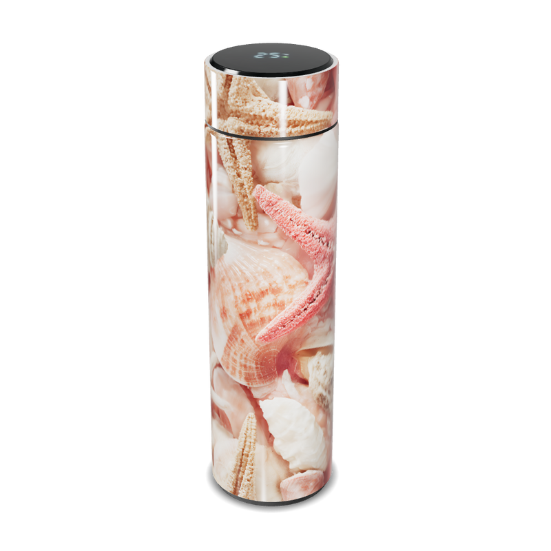 Garrafa Térmica Touch - Estampa Conchas