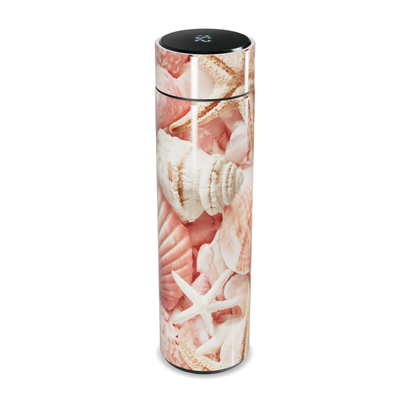 Garrafa Térmica Touch - Estampa Conchas