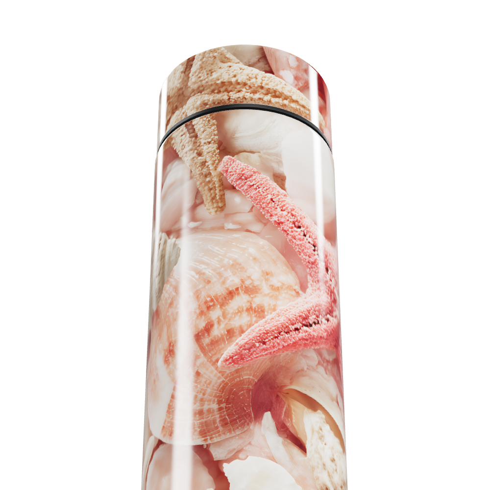 Garrafa Térmica Touch - Estampa Conchas