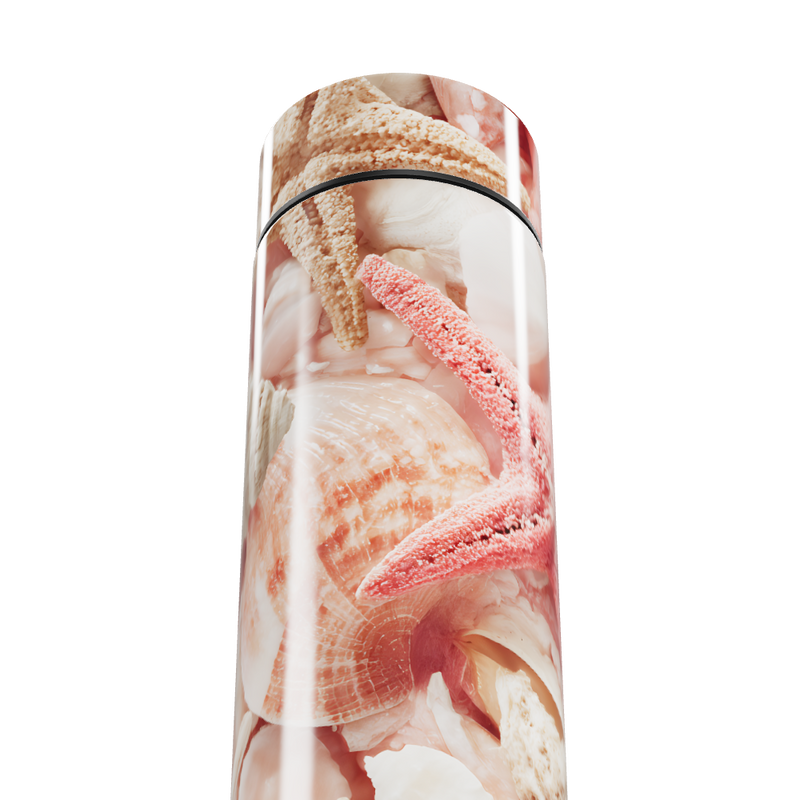 Garrafa Térmica Touch - Estampa Conchas