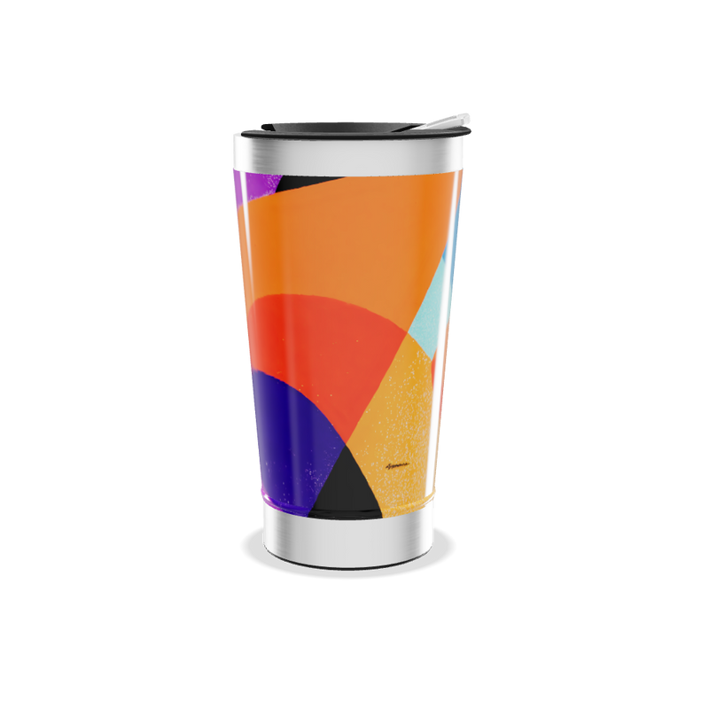 Copo Térmico - Colorido com Tampa