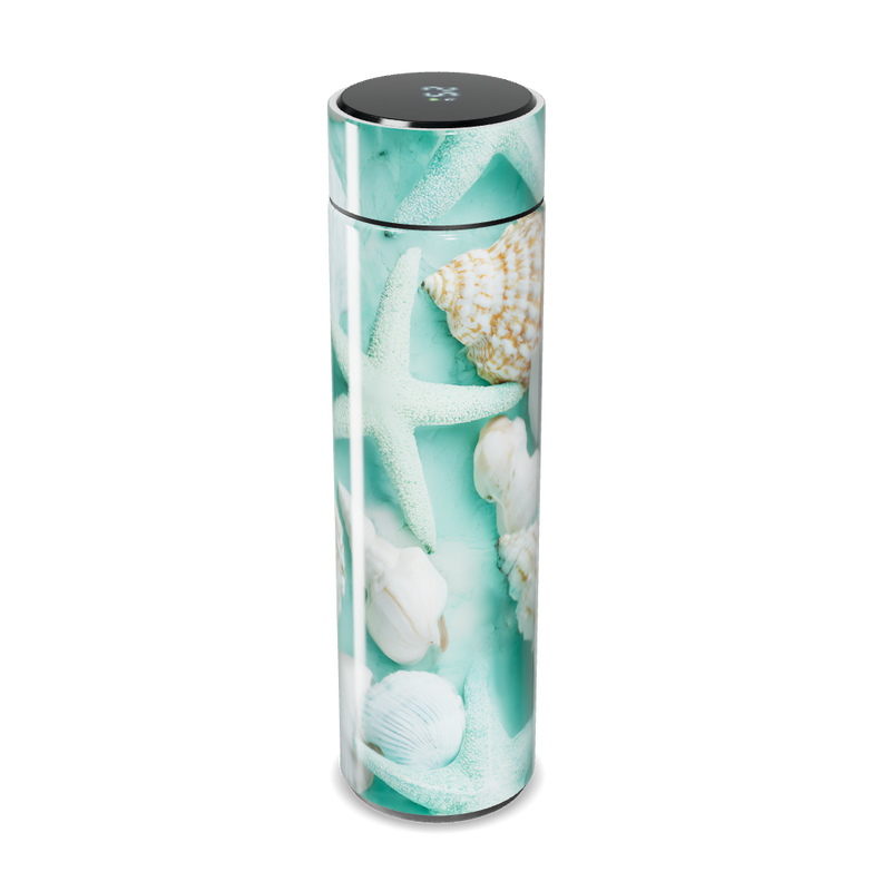 Garrafa Térmica Touch - Conchas Azul