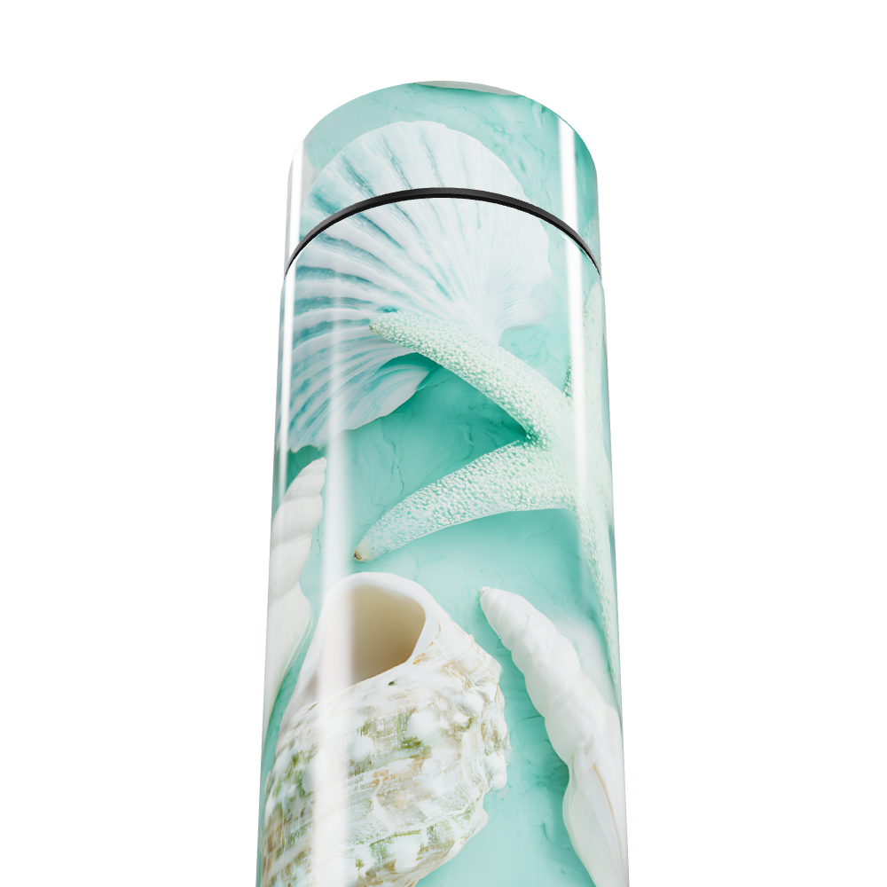 Garrafa Térmica Touch - Conchas Azul