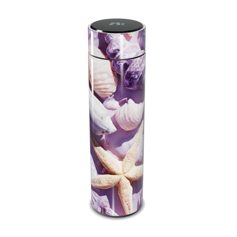 Garrafa Térmica Touch - Conchas Roxas 500ml