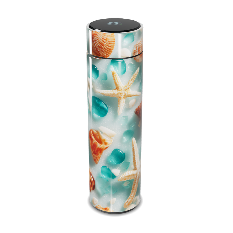 Garrafa Térmica Touch - Conchas Marítimas