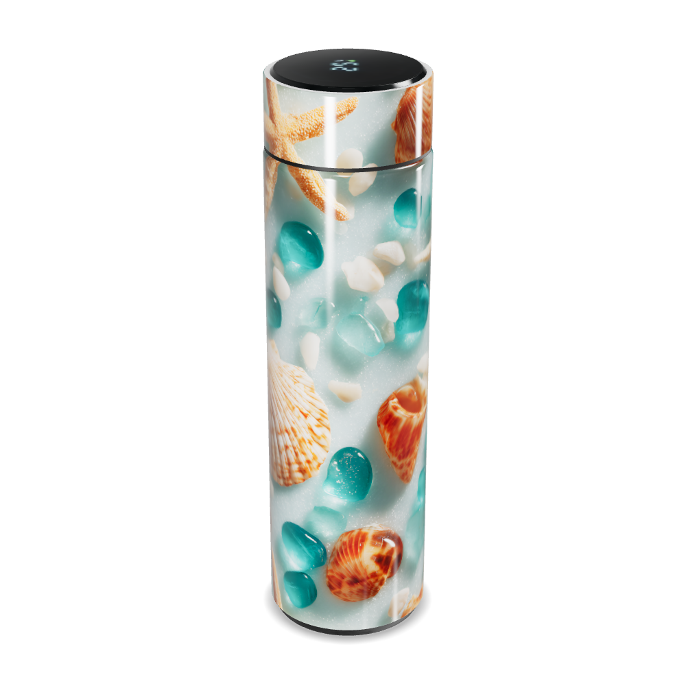 Garrafa Térmica Touch - Conchas Marítimas