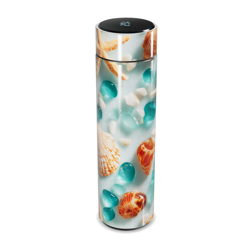 Garrafa Térmica Touch - Conchas Marítimas