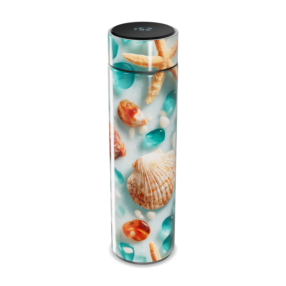 Garrafa Térmica Touch - Conchas Marítimas