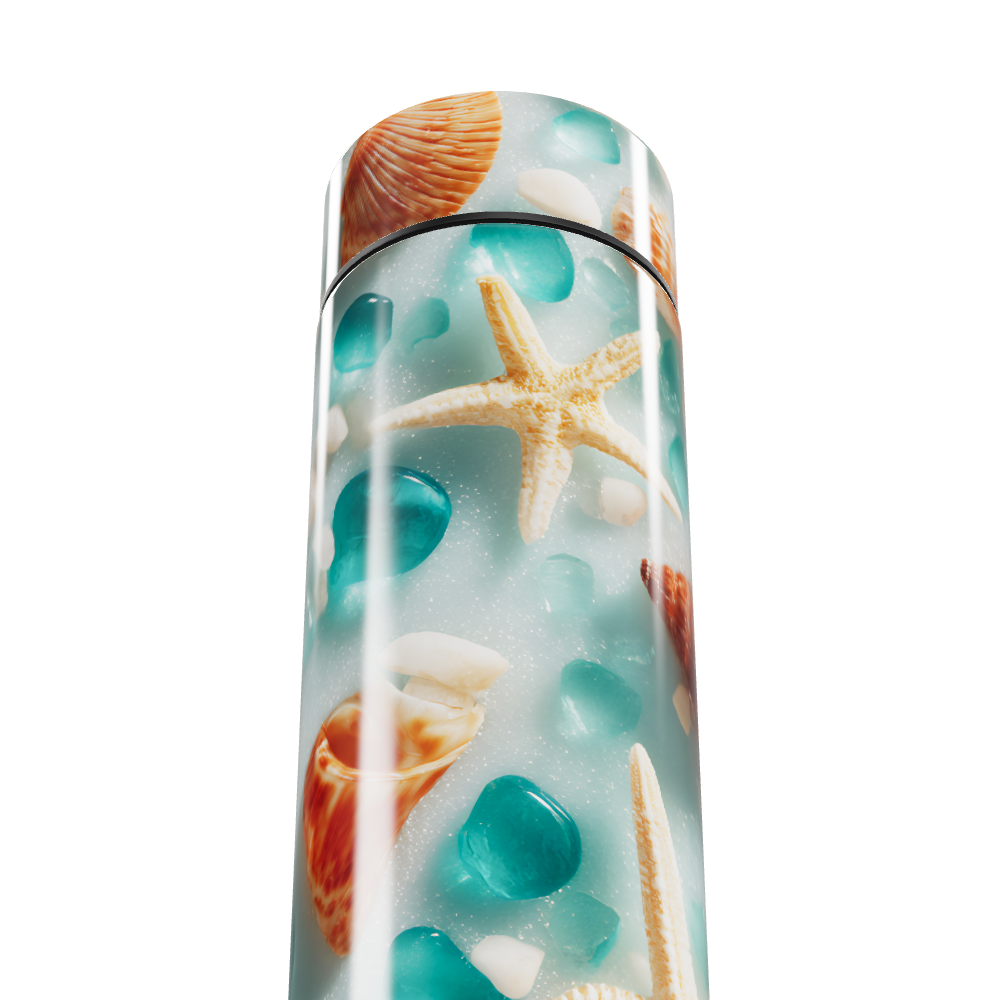 Garrafa Térmica Touch - Conchas Marítimas