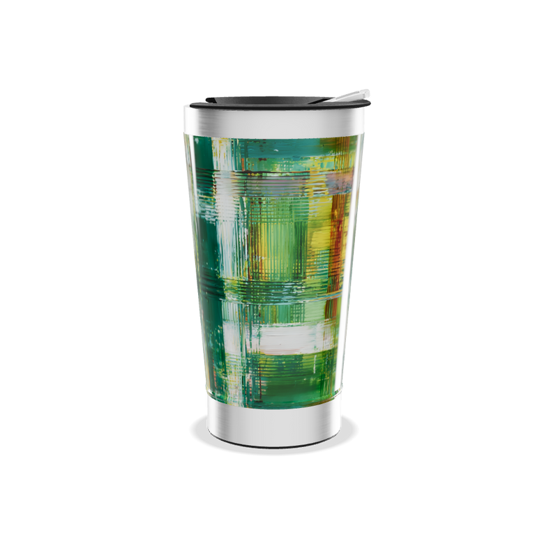 Copo Térmico - Estampa Colorida Abstrata