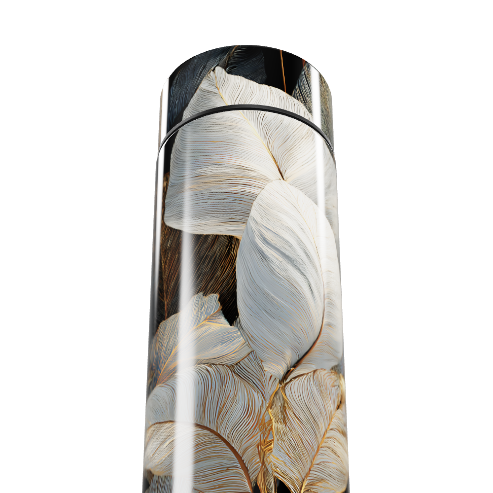 Garrafa Térmica Touch - Folhas Metálicas