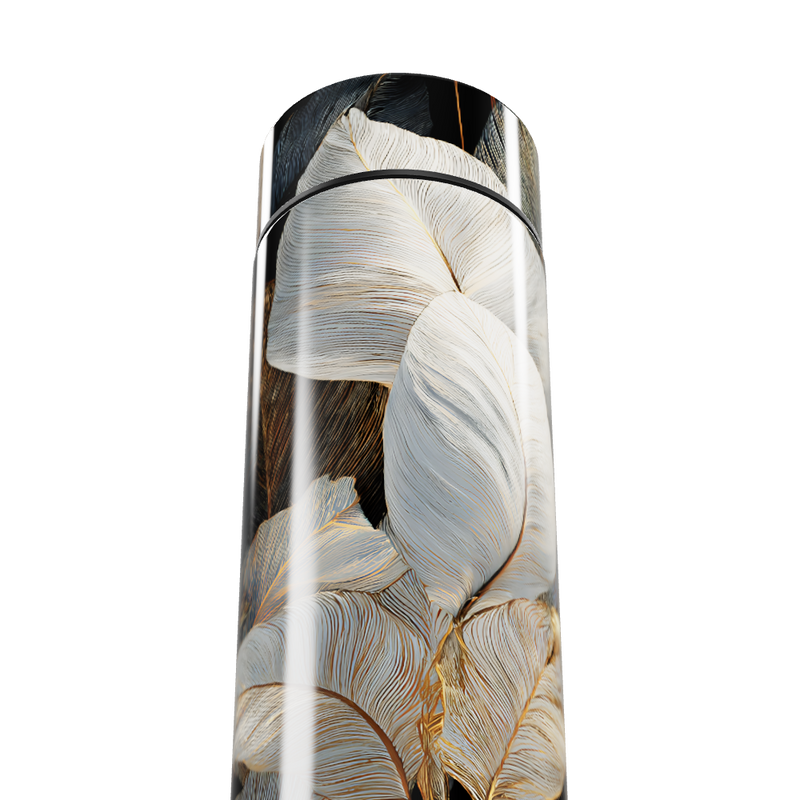 Garrafa Térmica Touch - Folhas Metálicas