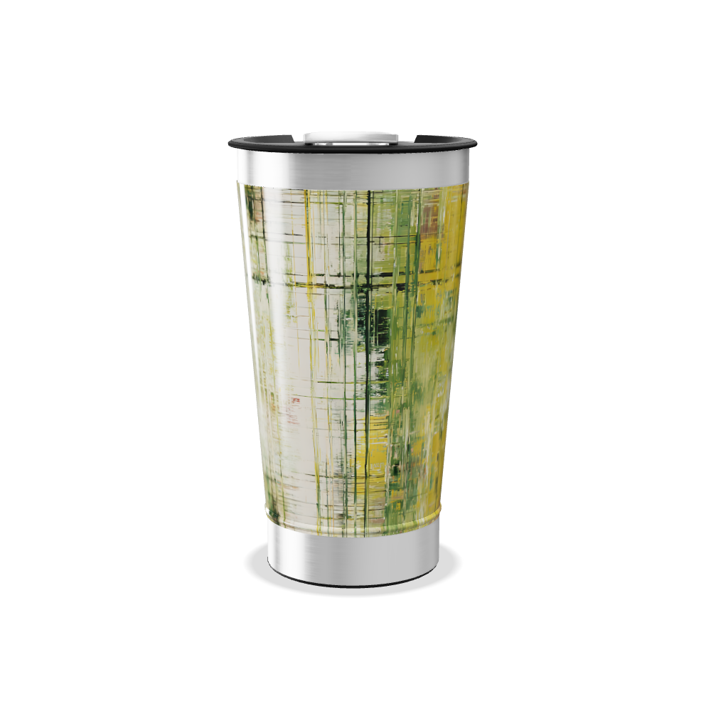 Copo Térmico - Estampa Abstrata Colorida