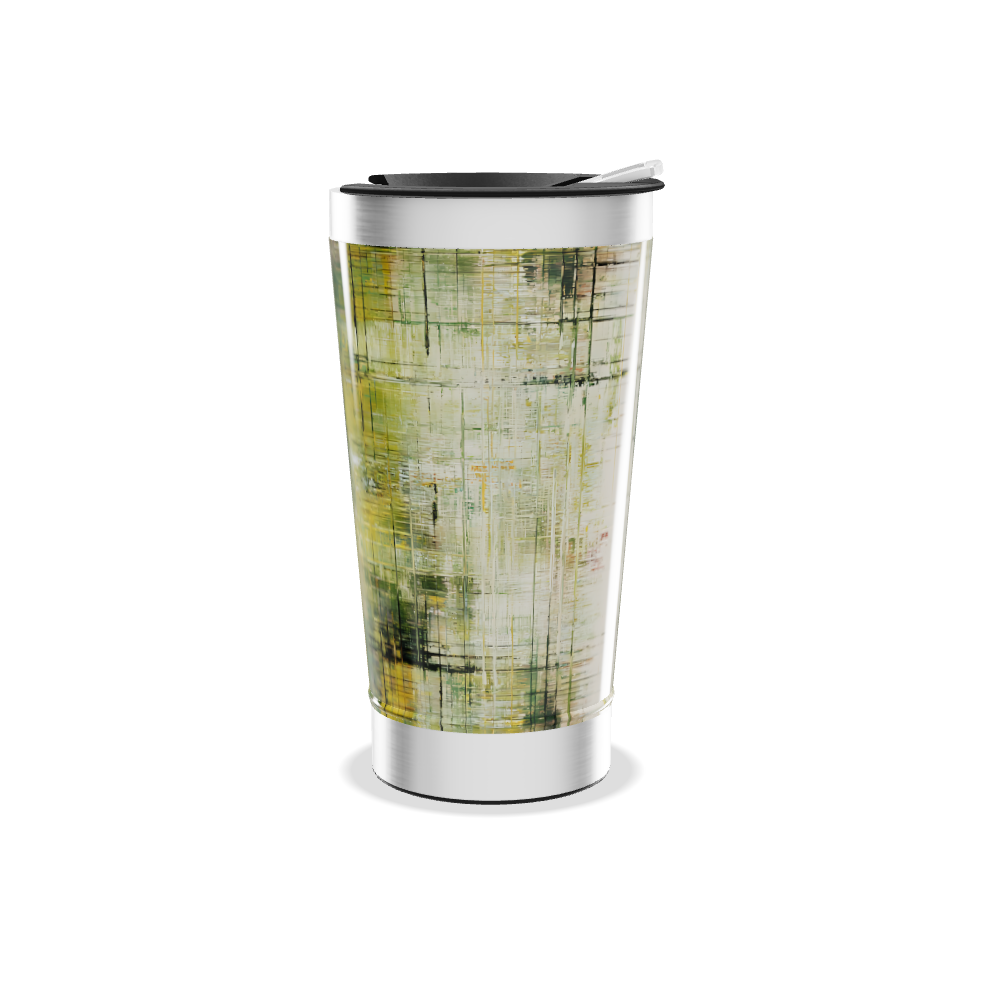 Copo Térmico - Estampa Abstrata Colorida