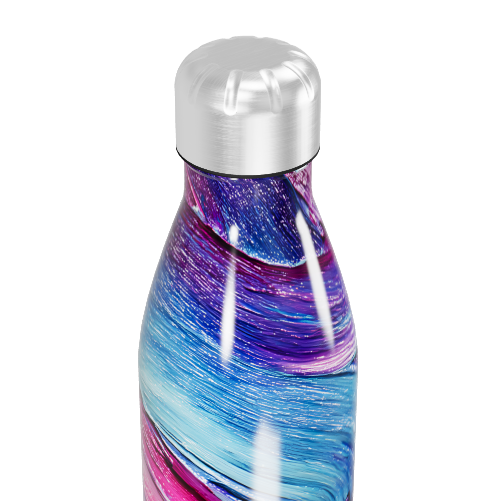 Garrafa Inox Estampa Colorida 500ml